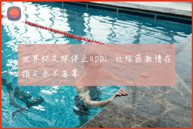 世界杯足球停止app:让绿茵激情在指尖永不落幕