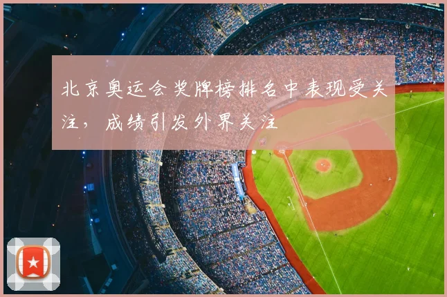 北京奥运会奖牌榜排名中表现受关注，成绩引发外界关注